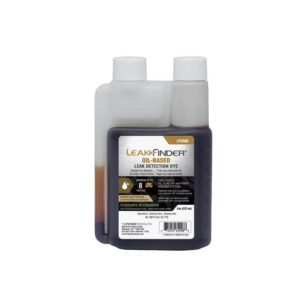 Leakfinder 8-Oz Bottle Oil Dye, Spectronics/Tracer, Mfr#: LF2008